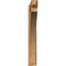 Ekena Millwork Thorton Craftsman Rough Sawn Outlooker, Western Red Cedar, 6"W x 36"D x 44"H OUT06X36X44THR04RWR - alternate 3